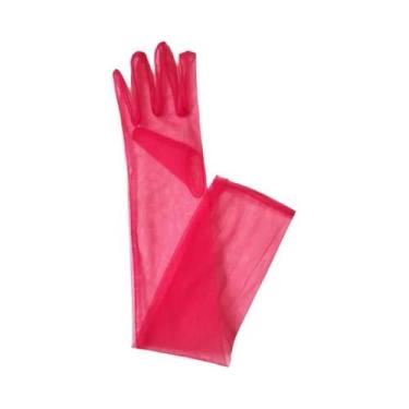 Imagem de Luvas Longas De Renda Sexy De 70cm Para Mulheres E Homens, Transparent