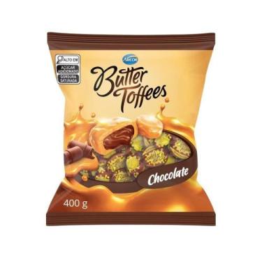 Imagem de Bala Arcor Butter Toffees Chocolate 400g