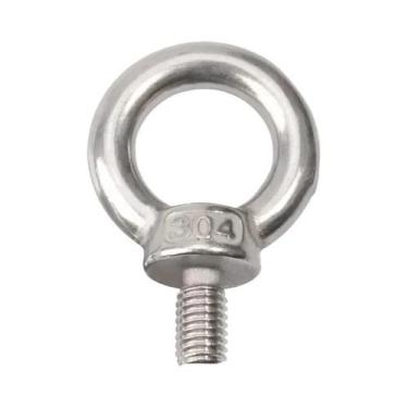 Imagem de Parafusos Olhal De Aço Inoxidável M3 a M24, Comprimento De 9mm a 80mm,