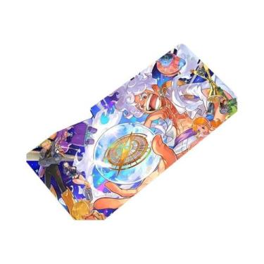 Imagem de Mouse Pad De Borracha Preto E Branco Antiderrapante Luffy Para PC E La