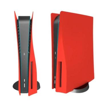 Imagem de Capa De Substituição Personalizada Para PS5, Skin Dura Para Console Pl