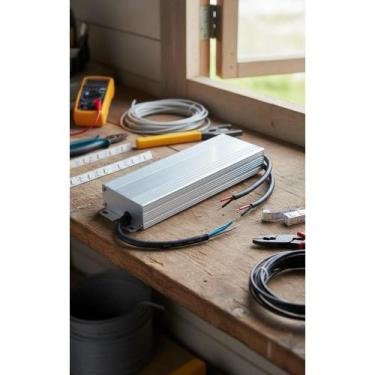 Imagem de 2x Fonte 12V 20A 250W IP67 Blindada P/ Fita LED Resistente - Congratul