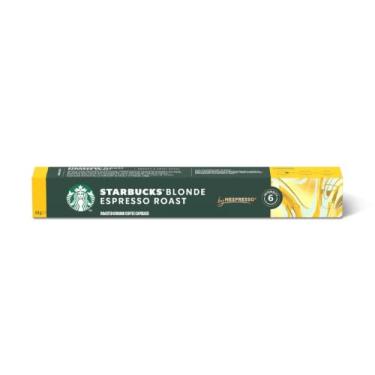 Imagem de Café em Cápsula Starbucks® Blonde Espresso Roast by Nespresso® - 10 cápsulas