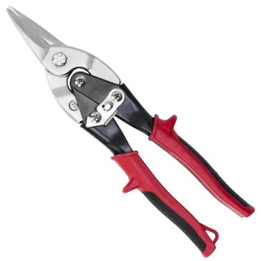 Imagem de Tesoura de Corte R93310141 Corte Reto Força Extra Vermelho Gedore 250MM