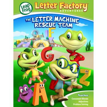 Imagem de Leapfrog Letter Factory Adventures: The Letter Machine Rescue Team [DVD]