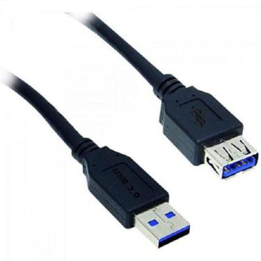 Imagem de Cabo Usb `A`  Macho Para Usb `A` Femea 1,80 Mt (3.0)