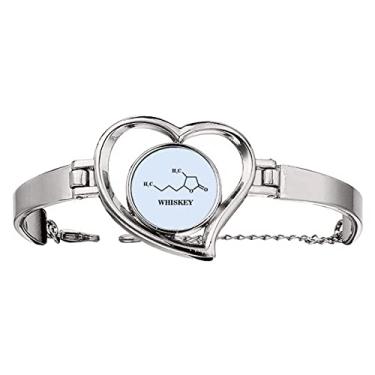 Imagem de N/A N/A Pulseira de água com dieta alcoólica estrutura Checal bracelete de arame para joias, medium, metal