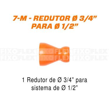Imagem de Fixo Flex C 3/4 7M Red. 3/4 X 1/2
