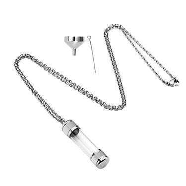 Imagem de Colar memorial urna com kit de preenchimento para cinzas, Aço inoxidável, não disponível