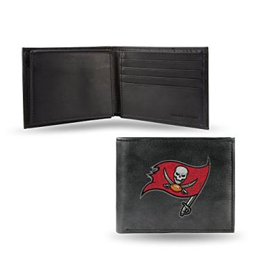 Imagem de NFL Rico Industries Carteira de couro bordada, Tampa Bay Buccaneers, 8,2 x 10,8 cm