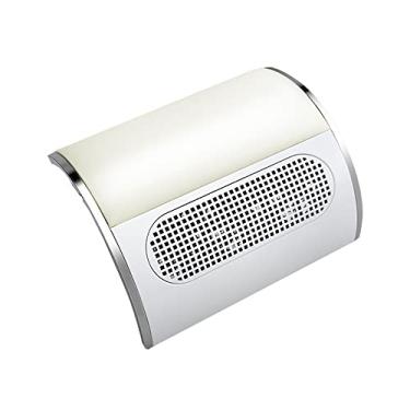 Imagem de Qudai Coletor de pó de unhas limpador de pó Nail Art Salon Máquina de sucção de pó com 3 ventiladores manicure 2 sacos de coleta de pó Plug UE BD