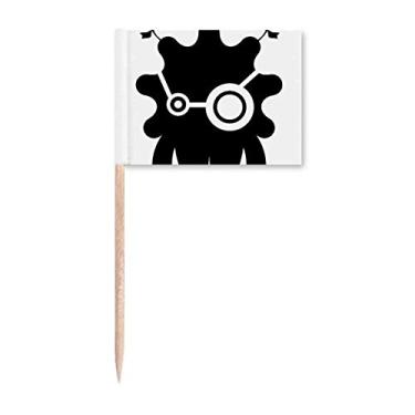 Imagem de Universo Alienígena e Monstro Alienígena Bandeiras Marcador Topper Decoração de Festa