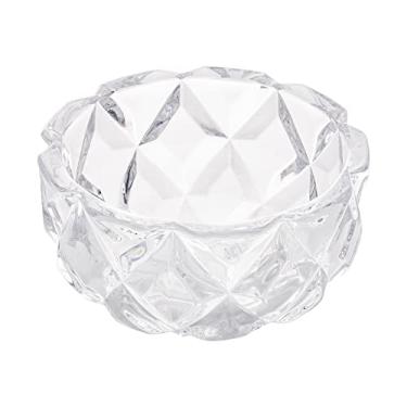 Imagem de LYOR - Bowl de Cristal Deli Diamond 270ml - Ideal para Servir Petiscos, Doces, Molhos - Brilha como Porta-joias, Decorativo com Flores flutuantes e Base para Velas Aromáticas.