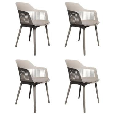 Imagem de Kit 4 Cadeiras Design De Jantar Marcela Fendi - Sf. Home