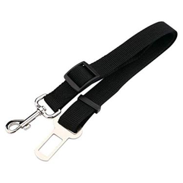 Imagem de Popetpop 1 peça durável, resistente, ajustável, confortável, cinto de segurança para cães e cachorros, cinto de segurança para cachorros, gatos, animais de estimação