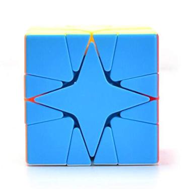 Imagem de CuberSpeed MFJS MeiLong Polaris Cube stickerless Speed Cube Cubing Classroom Polaris Magic Cube Stickerless
