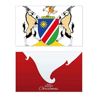 Imagem de The Republic Namibia Africa Country Holiday Holiday Merry Christmas Congrats Card Christmas Letter Message
