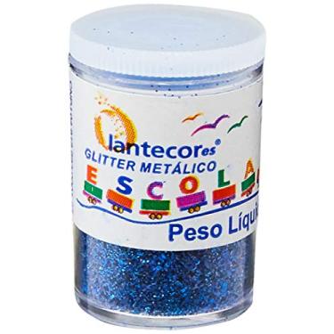 Imagem de Lantecor 71881, Glitter PVC, Potes 3 g, Multicor, Pacote de 12