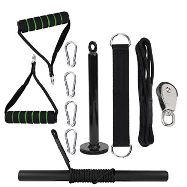 Imagem de Exercitador de Treinamento de Força de Braço, 11 Pçs/conjunto Treinador de Rolo de Pulso de Antebraço, Equipamento de Treino de Força para Academia Em Casa