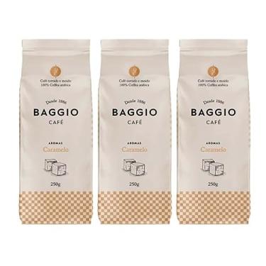 Imagem de KIT 3 unid. Café Torrado e Moído Aroma de Caramelo Baggio Café 250g