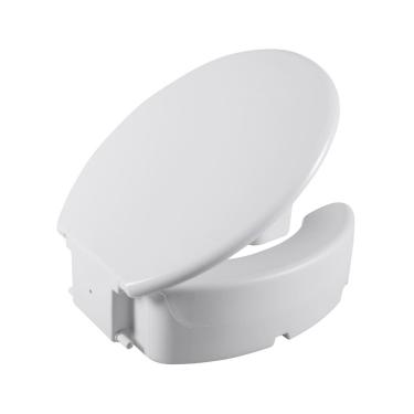 Imagem de Assento Sanitário Elevado 13cm com Tampa Astra Branco