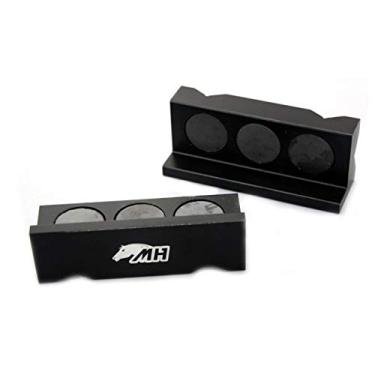 Imagem de Suporte de Morsa de Bancada para Montagem de Conexões Aeroquip (Alumínio) - Preto