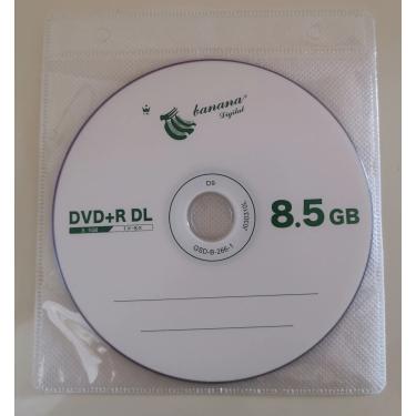Imagem de Disco Em Branco Com Dupla Camada  Disco  DVD  R  DL  8.5GB  D9L  8X  240Min  10PCs  Atacado