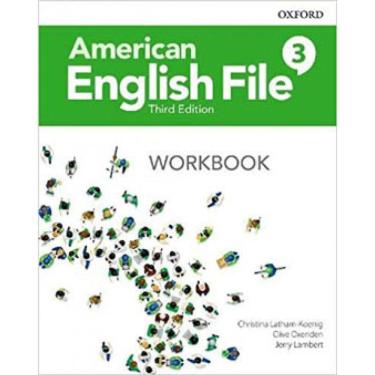 Imagem de American English File 3 - Workbook - Third Edition