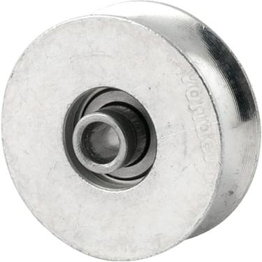 Imagem de Roldana para Portão 2" Tipo U Aço Zincado R.bucha - Vonder