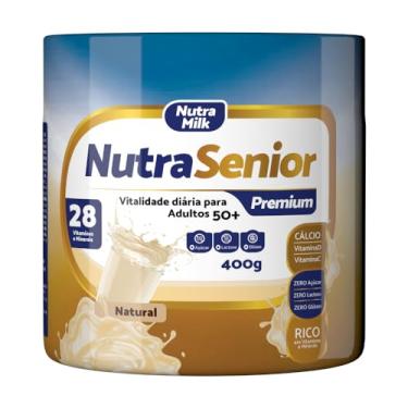 Imagem de Nutra Senior PREMIUM Adulto 50+ Complemento Alimentar 400g - 28 Vitaminas e Minerais (Natural)