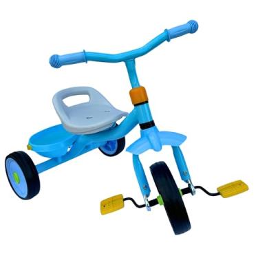Imagem de Bicicleta Triciclo Infantil Carrinho Com Pedal Para Menino E Menina Kidino Motinha Bicicleta de Equilibrio