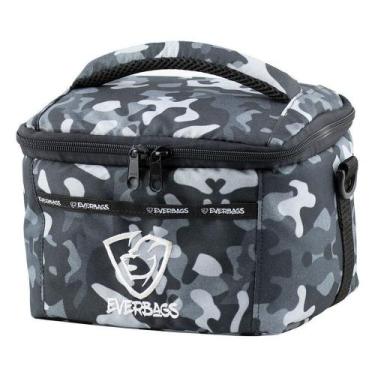 Imagem de Bolsa Térmica Fitness Fit Lancheira Everbags Camuflado Cinza