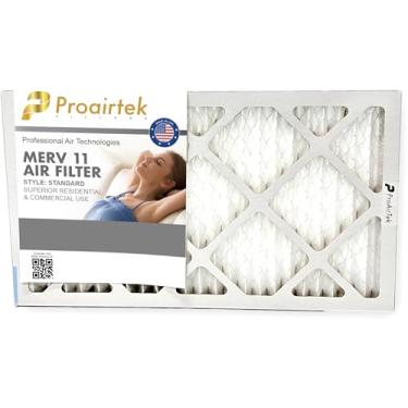 Imagem de Filtro de ar Proairtek AF12201M11SWH modelo 12 x 20 x 1, MERV 11; ideal para qualquer pessoa que queira ar limpo e fresco em sua casa