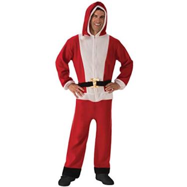 Imagem de Rubie's Suéter adulto unissex de fantasia de Papai Noel, Conforme mostrado., Medium