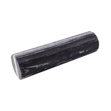 Imagem de Colaxi Rolo de espuma para exercícios, rolo de espuma para pilates, rolo de espuma EVA para ioga, alongamento das costas, Cinza