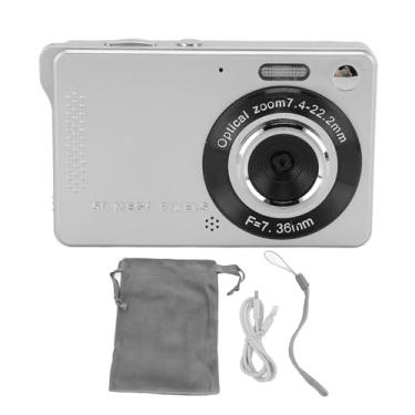 Imagem de Câmera Digital, Câmeras Digitais 1080P HD 50MP para Fotografia, Câmera Vlogging Com Foco Automático Com Zoom Digital 16X e Tela TFT de 2,8 Polegadas, Flash LED, para Viagens