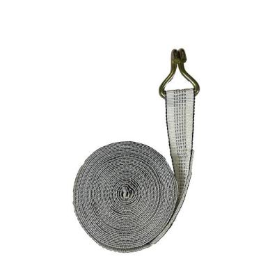 Imagem de Cinta de Carga Catraca 6 Metros Suporta 5 Toneladas Branca - Alffa