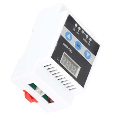 Imagem de Regulador de Temperatura Controle de Termostato Digital Controlador de Montagem Em Trilho DIN Com Atraso