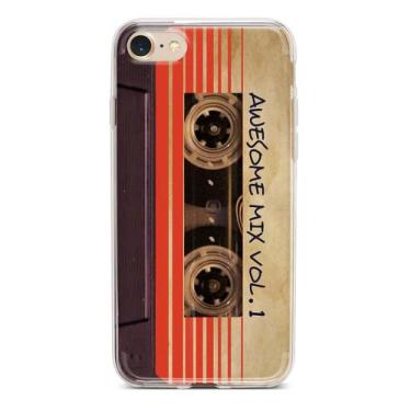 Imagem de Capinha Capa para celular Motorola Moto C Plus - Fita Cassete K7 Aweso