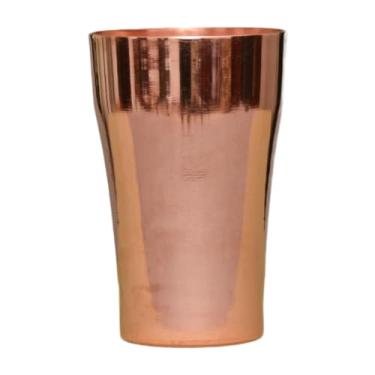 Imagem de DimyFew Caneca de Cobre, Caneca de Cobre Puro, 400ml, Caneca de água de Cobre Multifuncional, Caneca Moscow Mules para água Quente E Fria em Restaurante, sem alça