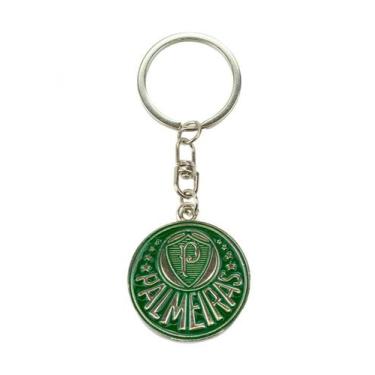 Imagem de Chaveiro Metal Brasão 4cm - Palmeiras - Mileno
