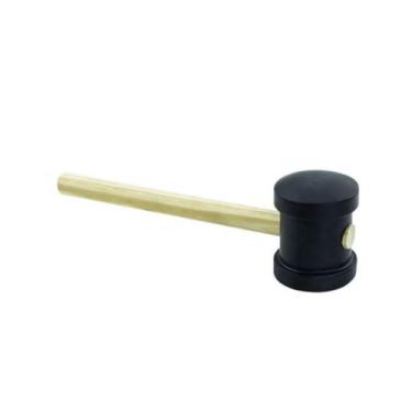 Imagem de Martelo Borracha 80mm Preto  - Brasipla/ Gerplast