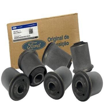 Imagem de Kit 6 Bucha de Bandeja ORIGINAL FORD Corcel Belina Del Rey e Pampa Apó