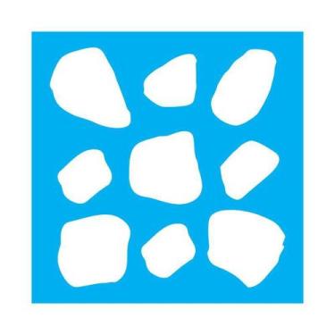 Imagem de Stencil Tamako Pintura Orgânica - 30X30Cm - Ref D248