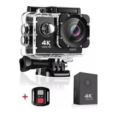 Imagem de Kit Câmera Sports Go Cam C/controle Sem Fio+acessórios