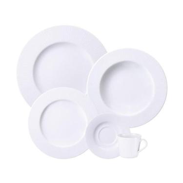 Imagem de Aparelho de Jantar Tramontina Mesh em Porcelana Decorada 20 Peças