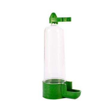 Imagem de Bebedouro Jel Plast Pet Piu Verde para Pássaros - Tamanho Caçula - Jel