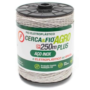 Imagem de Fio Eletroplástico Aço Inox Plus - Para cerca elétrica - Igecast Seg, 