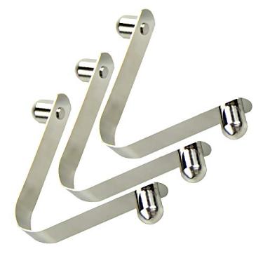 Imagem de OTFAITP Clipe de pinball fixo de elevação para scooter suporte de ferramentas de reparo de mola para scooters de chute de 2-3-4 rodas, micro mini scooter leve (sólido - 9,5 x 12 mm)