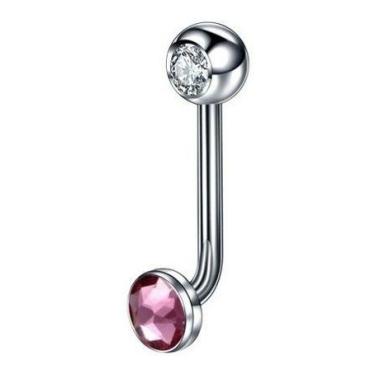 Imagem de Piercing Íntimo Genital Christina Pedra Cristal 100% Titânio - De Cast
